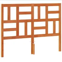 vidaXL Hoofdbord 160 cm massief grenenhout wasbruin