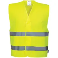 Portwest Veiligheidsvest C474 HiVis - 100% Polyester - XXL/XXXL - Geel