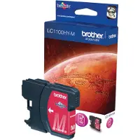 Brother LC-1100HYM Inktcartridge Magenta Hoge capaciteit