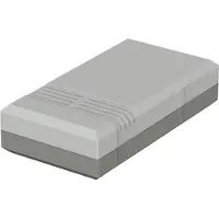 Bopla ELEGANT EG 1230 L 32123012 Elektronicabehuizing 125 x 67 x 30 Polystereen (EPS) Grijs-wit (RAL 7035) 1 stuk(s)