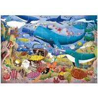 Educa Puzzel Max 28-delige Dieren onder de zee - EDUCA blauw