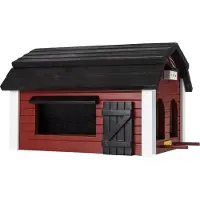 Wildlife Garden Vogelhuisje Foderlada Rood- Nestkastje - - Rood - WG221