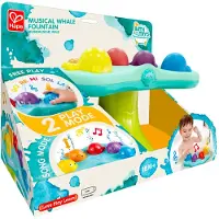 Hape Musical Fountain With Whales Veelkleurig Kinderen