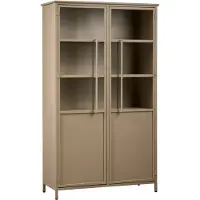 Bepurehome WOOOD Exhibit Vitrinekast - Khaki