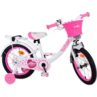 Volare Ashley Kinderfiets - Meisjes - 16 inch - Wit