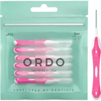 Ordo Interdentale Ragers 0.4 mm roze - 6 stuks
