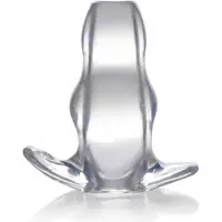 XR Brands Clear View - Holle Anale Plug - Medium clear
