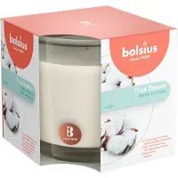 Bolsius Geurkaars In Glas True Scents Fresh Cotton Wit 43 Uur 9,7 X 9,9 X 9,9 Cm