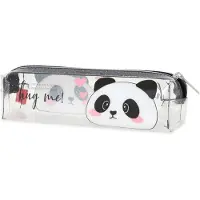 Legami - Pennenzak Transparant - Panda - PC0023