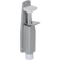 Perel Deurbeslag | Deurvastzetter | (RVS, Rubber)