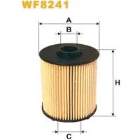WIX FILTERS WF8241 Brandstoffilter