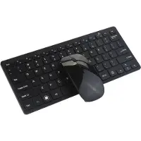 Zedar Toetsenbord en muis draadloos 2.4G Wireless - USB Transmitter - QWERTY - Zwart van