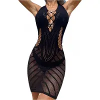 ECarla BODYSTOCKING JURK FISHET OUTFIT LINGERIE