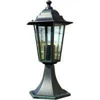 vidaXL Tuinlantaarn Preston 41 cm groen