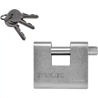 Stanley Hangslot | | 60 mm (Ø10mm, 3 sleutels)