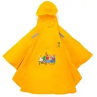 Willex Kinder Regenponcho Kikker en Vriendjes Kleur: geel, Maat: 116/122