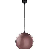 Fantasia ROGODO Pendel Koper/Roze 40cm 1x E27
