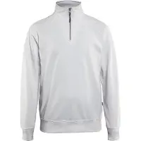 Blakläder 3369-1158 Sweatshirt met halve rits Wit maat M heren