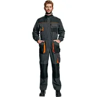 Cerva CRV Emerton Overall 03150006 | Kleur Zwart | Maat 64 - 00.200.273.64