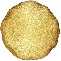 Unique living kussen metallic Øxcm -