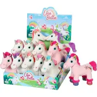 Gipsy Peluche Licabella Licorne Féerique Sonore 22 cm Modèle aléatoire
