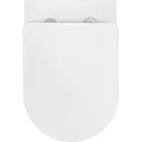 LuxeBath Wandcloset zonder spoeling met Nano-coating 52x36x34 cm Wit keramiek ML-Design