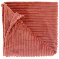 Unique living plaid dez 150x200cm red