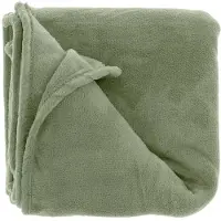Unique living plaid claudi 130x160cm tea green