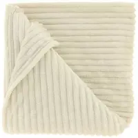 Unique living plaid dez 150x200cm dove white
