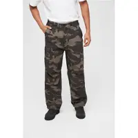 Brandit Cargobroek donkerbruin / taupe / donkergroen