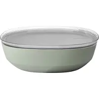Mepal Serveerschaal Silueta 4.0 l met deksel - Nordic sage - campingservies - Buitenservies