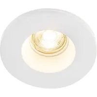 QAZQA gypsy - Moderne Inbouwspot - 1 lichts - Ø 13 cm - Wit - Woonkamer | Slaapkamer | Keuken