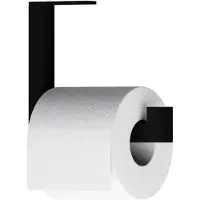Looox Mini Base Shelf toiletrolhouder 16x14cm mat zwart
