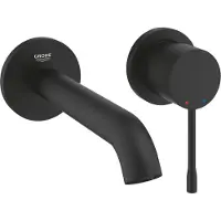 GROHE Essence New M-Size inbouw wastafelkraan 183mm phantom black
