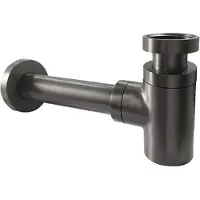 Sjithouse Furniture design fontein sifon gunmetal - verouderd ijzer