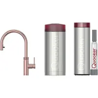 Quooker Flex met COMBI+ boiler en CUBE reservoir 5-in-1-kraan rosé koper