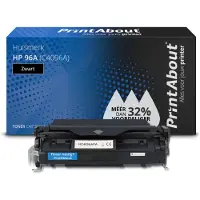 PrintAbout Toner 96A (C4096A) Zwart geschikt voor HP