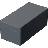 Bopla EUROMAS A 114 01114000 Industriële behuizing 200 x 100 x 80 Aluminium Zilver-grijs (RAL 7001) 1 stuk(s)