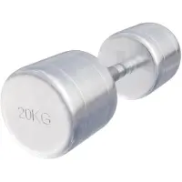 Gorilla Sports Dumbell 20 kg (1 x 20 kg) Chroom