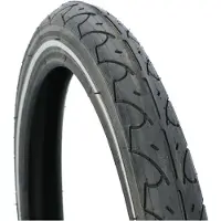 Dresco Buitenband Steet - Bandenmaat 16 x 1.75 – ETRTO maat 47-305 - Optimale grip bij alle weersomstandigheden - Lage rolweerstand – Hoge lekbestendigheid - Zwart