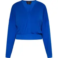 Faina Shirt royal blue/koningsblauw