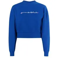 Mymo Sweatshirt 'Keepsudry' blauw / wit