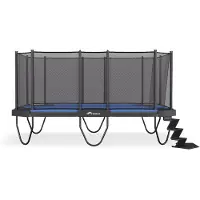 Akrobat XCITYX Rechthoekige Trampoline 520x365 cm met veiligheidsnet