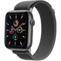 IMoshion Nylon Trail bandje voor de Apple Watch | 38/40/41/42 mm - Black / Grey