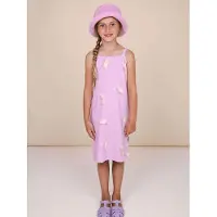 Snurk Strap Dress Kids Twisters Pink-Maat 104