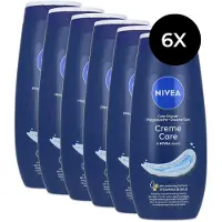 Nivea 6x Douchecrème Care 250 Ml
