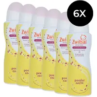 Zwitsal 6x Deodorant Poederzacht 100 Ml