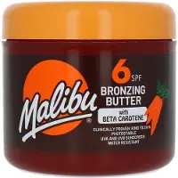 Malibu Tanning Bronzing Butter With Beta Carotene SPF 6 300 ml