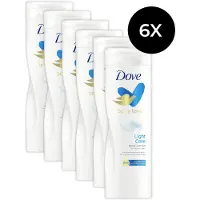 Dove - Bodylotion - Light Care - 400ml x 6