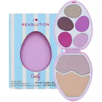 Revolution Makeup - Candy Gezichts- en Oogschaduwpalette 1 Pc